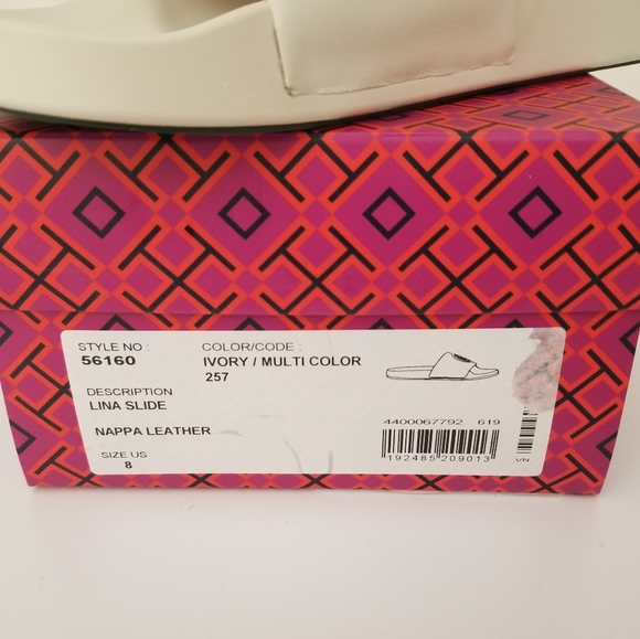 Tory burch Lina colored logo slide - Picture 6 of 8